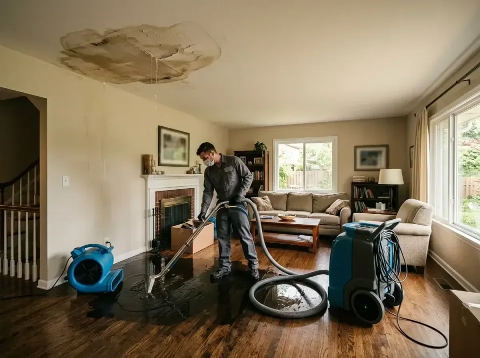 attic-pipe-burst-ceiling-drip-008 — frequently asked questions, Water Damage Restoration & Carpet Care in North Brooksville,…
